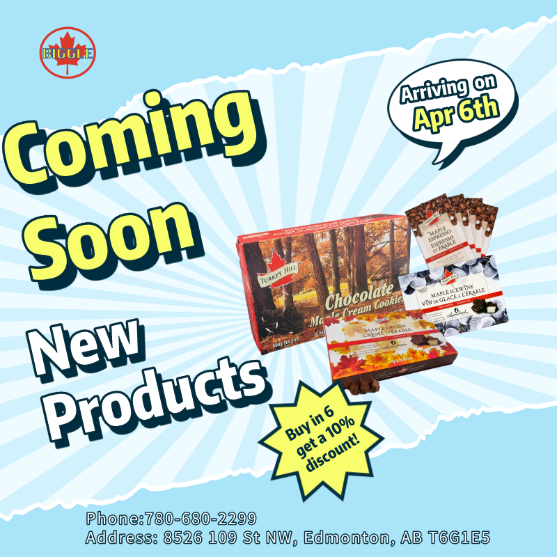 New products coming soon!