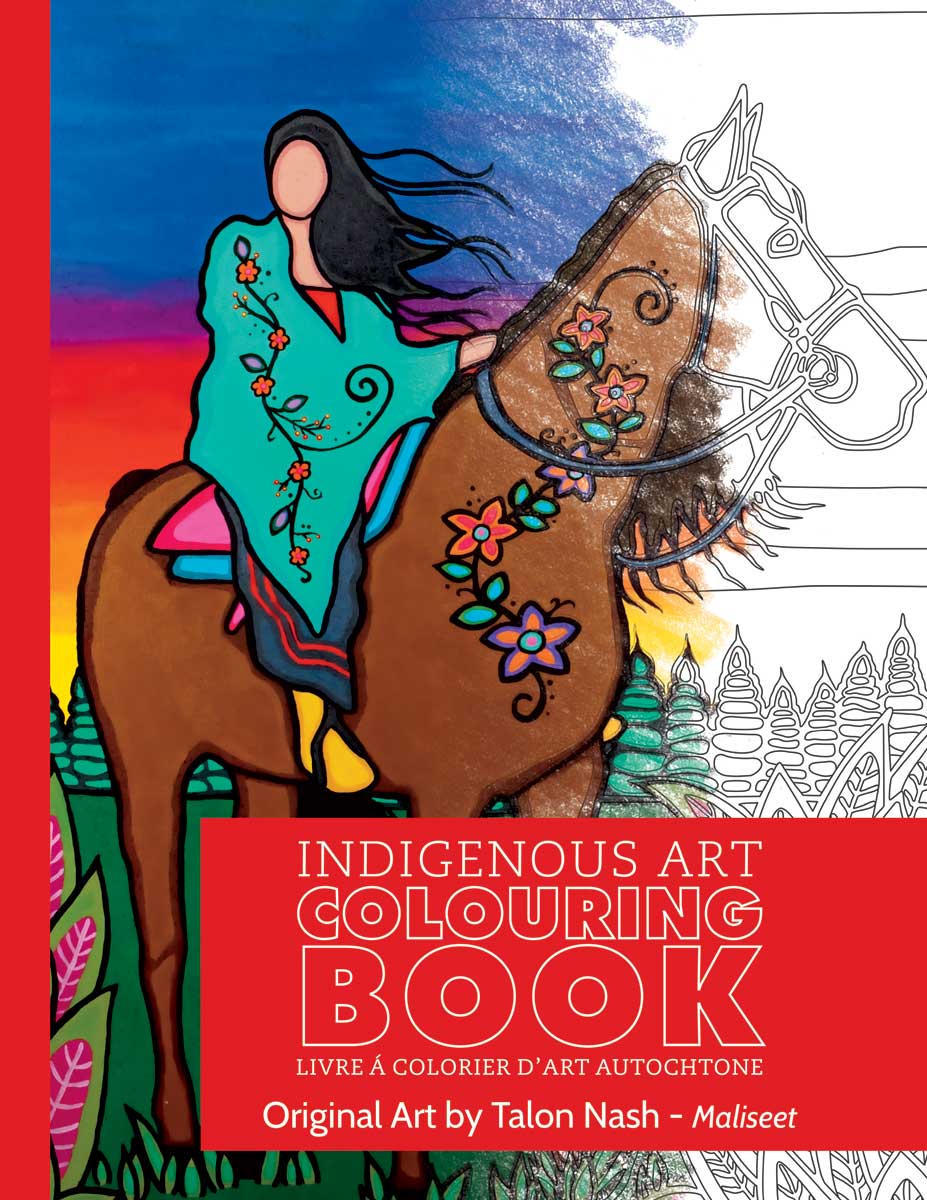 Indigenous Coloring Book By Talon Nash