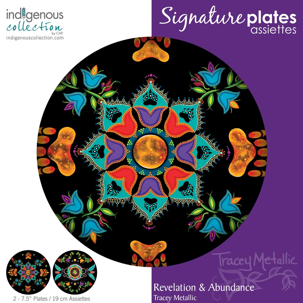 Indigenous Designed Plates Revelation / Abundance