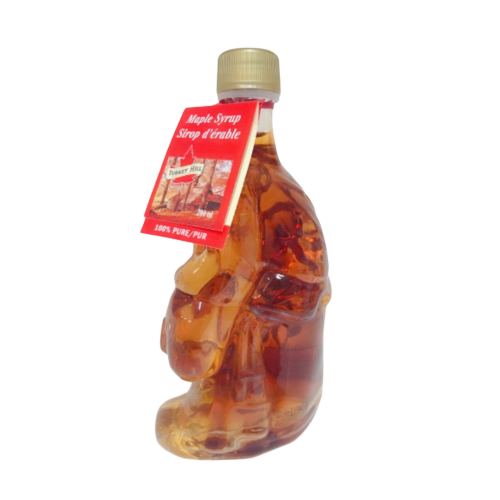 Grade A Pure Organic Canadian Maple Syrup in 200ml goalie bottle - Authentic, natural sweetener from Canada
