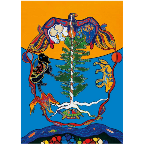 Indigenous Art Card The Great Tree of Life By Kristy Cameron