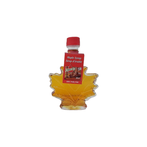 Grade A Pure Organic Canadian Maple Shape Syrup in Maple Leaf Bottle 100ml