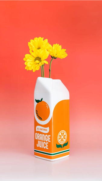 Rise and Shine Vase , Orange Juice