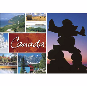 Postcard 5x7, Canada multiview, Canada General