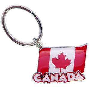 canada flag key chain