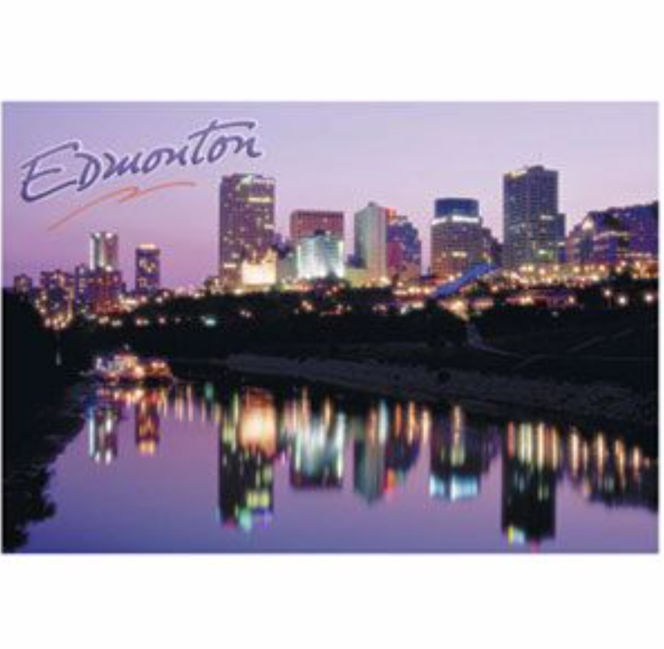 Postcard 5x7, River Valley, Edmonton