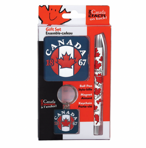 Canada Gift Set - Circle Flag
