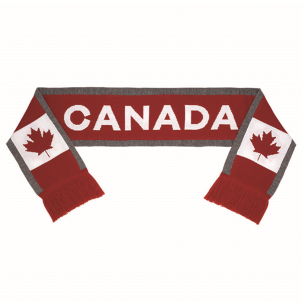 Scarf - Canada Red