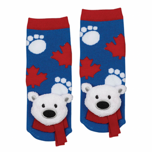Socks - Polar Bear Plush