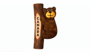 Wooden - Magnet - Bear Climb Tree