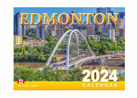 2024 Calendar - Edmonton