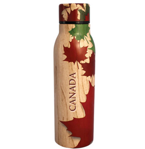 Water Bottle Insulated - Maple Leaves