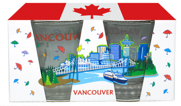 Pair of Shot Glass - Vancouver