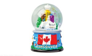 Vancouver Cityscape Snow Globe - Miniature Keepsake