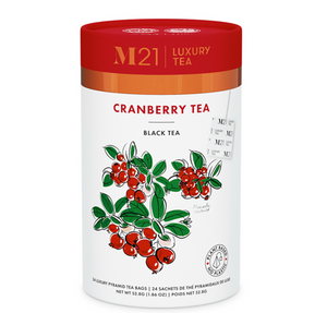 M21 Luxury Cranberry Tea - Exquisite and Flavorful Blend in 40g Packaging