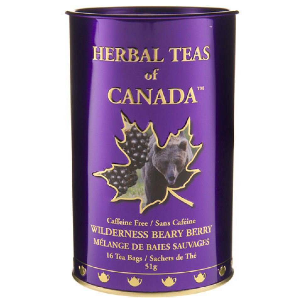 Aromatic Herbal Tea Blend - Wilderness Beary Berry from Herbal Teas of Canada, capturing the essence of the Canadian wilderness. Enjoy this flavorful and soothing tea experience. Perfect for relaxation and a touch of Canadian wilderness in every sip. Available in a 40g pack