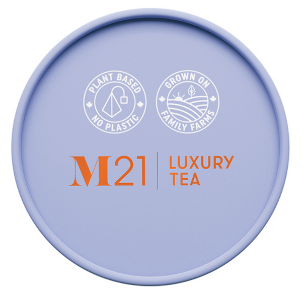 Indulge in the soothing blend of M21 Luxury Relax Tea – a perfect way to unwind and enjoy moments of tranquility