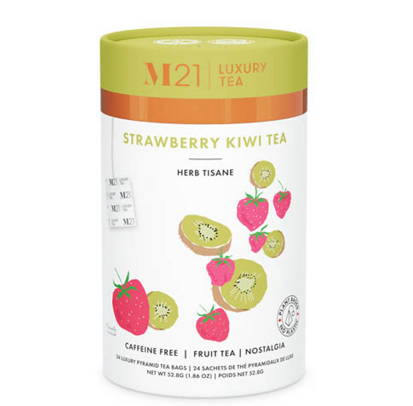 M21 Luxury Strawberry Kiwi Tea - Exquisite blend for a delightful experience