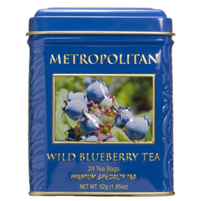 Metropolitan Wild Blueberry Tea - A delightful blend of wild blueberries in every sip. Enjoy this flavorful tea experience
