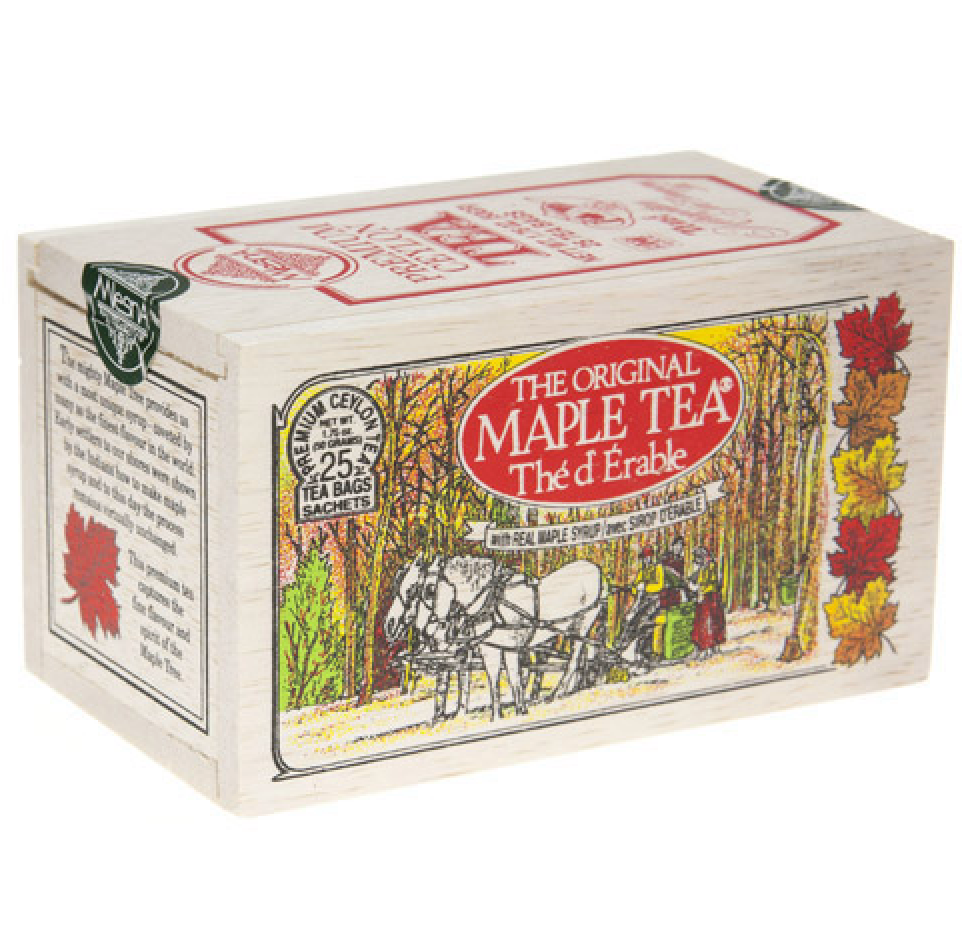 The Original Maple Tea Wooden Box – BIGGLE Souvenirs & Gift Shop