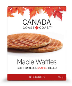 Canada Maple Waffles Soft Baked & Maple Filled