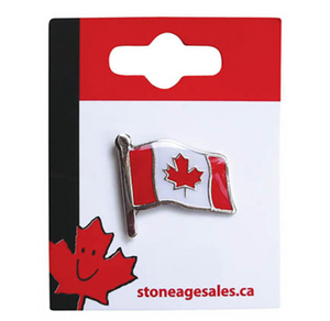Lapel Pin - Waving Canada Flag