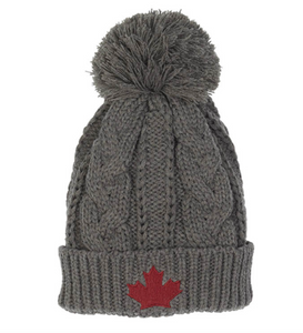 Toque - Canada Knit Grey