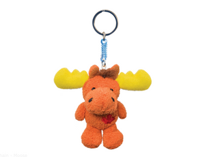 3" Mini Plush Keychain - Moose