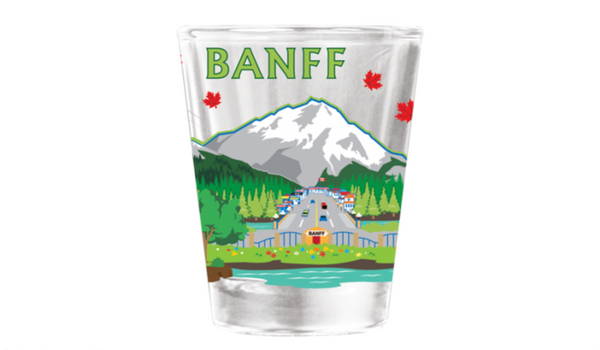 Pair of Shot Glass - Banff