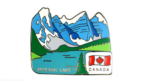 Metal Pin-Moraine lake