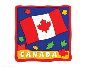 Magnet - PVC Canada Flag Square