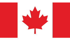 3x1.5 Canada Flag Decal