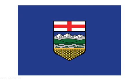 Magnet- Alberta Flag