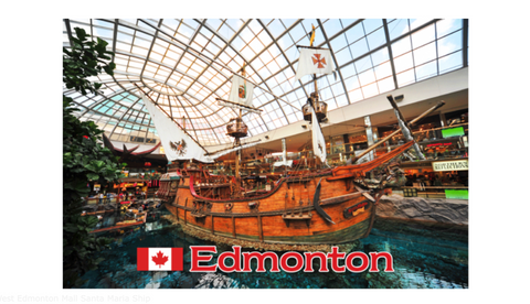 West Edmonton Mall Santa Maria Ship