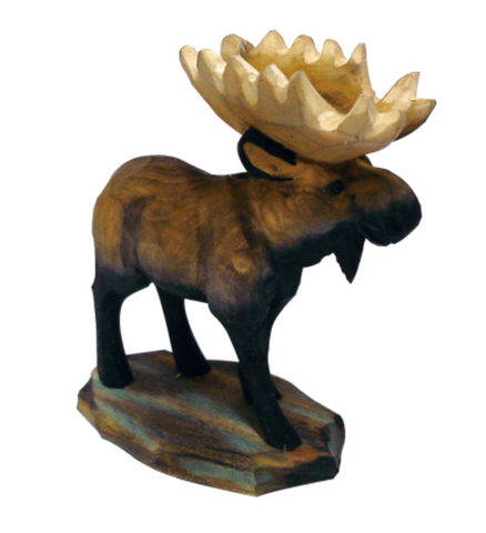 Wooden Ornament-Moose