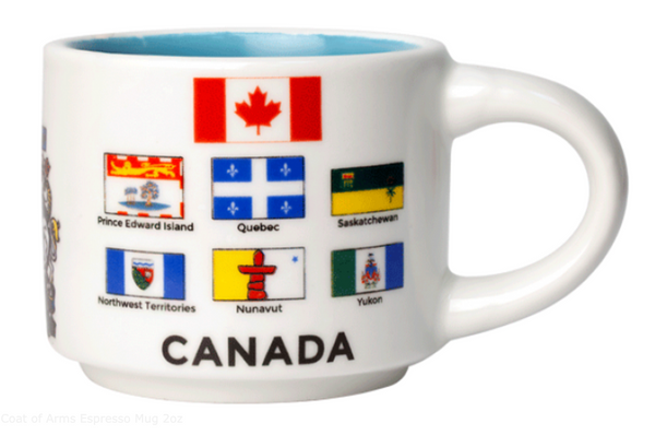 Canada Coat of Arms Espresso Mug 2oz