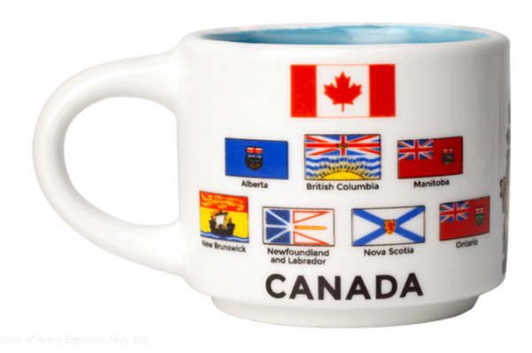 Canada Coat of Arms Espresso Mug 2oz