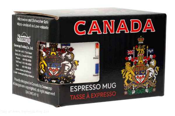 Canada Coat of Arms Espresso Mug 2oz