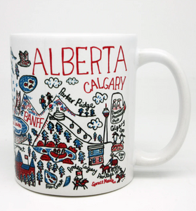 Alberta Cityscape mug