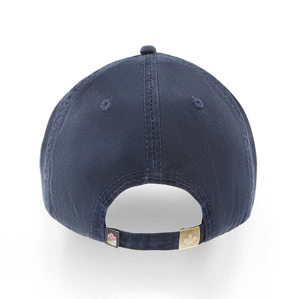 Banff Assorted Embroidery Badge Cap: Navy