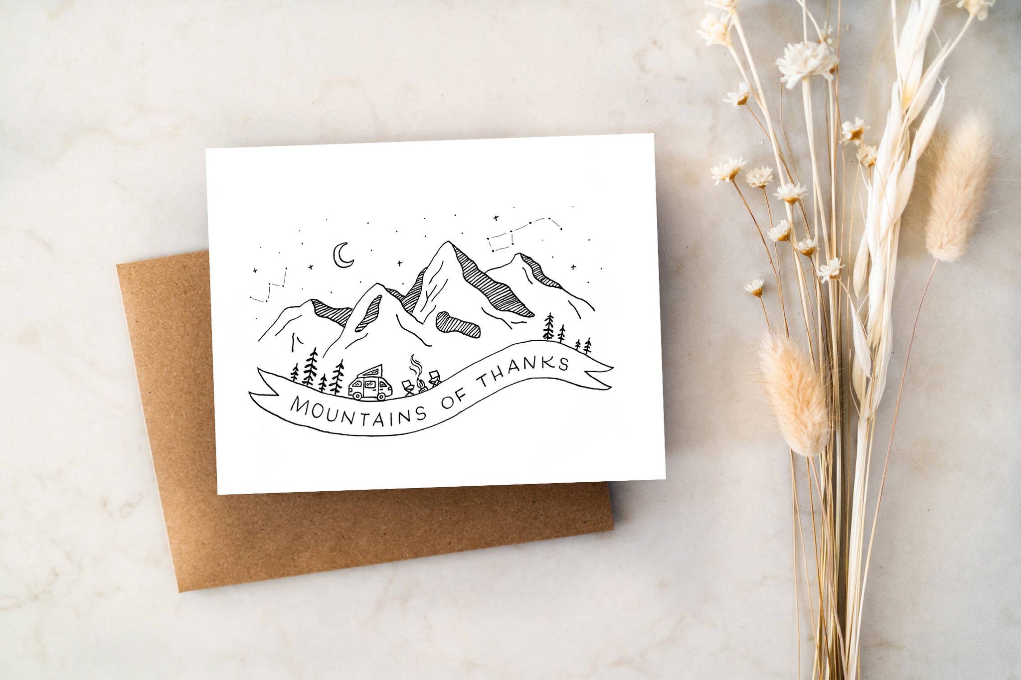 Mountains of Thanks Adventure Card