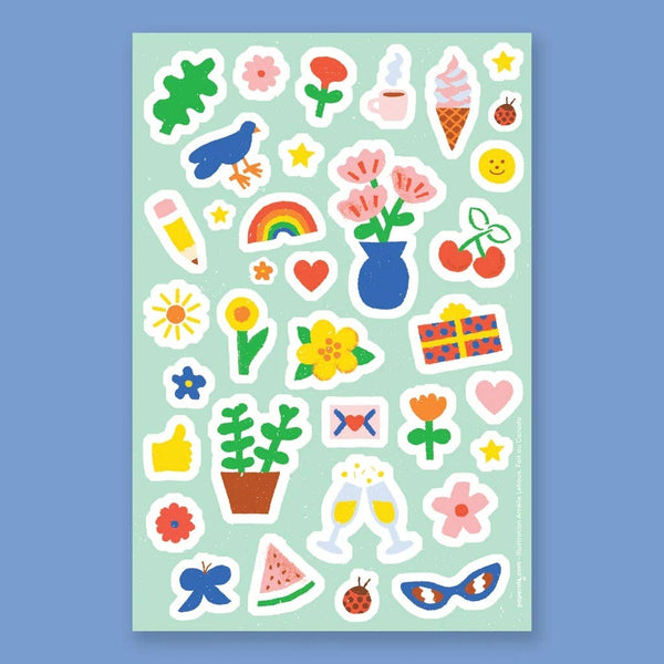 SPRING – Sticker Sheet