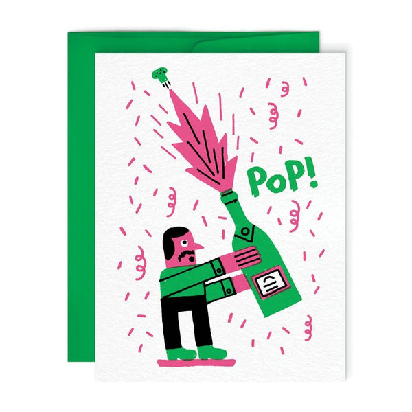 CHAMPAGNE — Greeting card