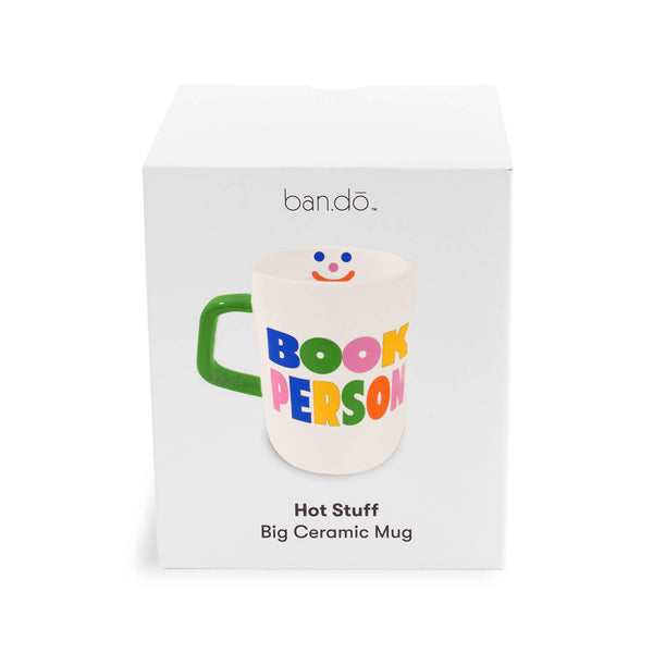 Hot Stuff Ceramic Mug, Book Person