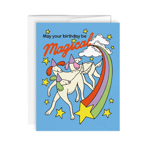 MAGIC BIRTHDAY — Greeting card