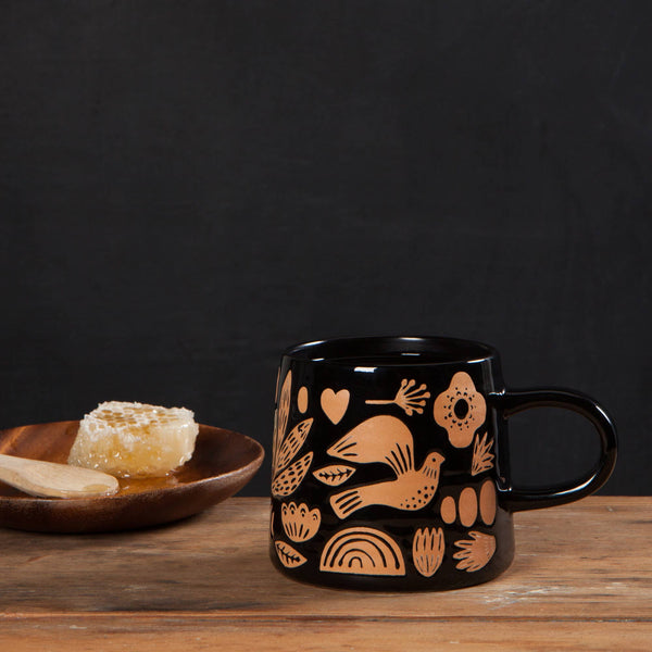 Danica Studio Myth Imprint Stoneware Mugs 12 oz