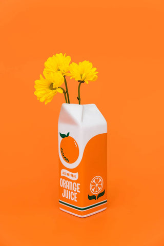 Rise and Shine Vase , Orange Juice