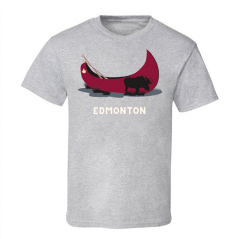 Edmonton T-Shirt in Adult Sport Grey by Red Canoe