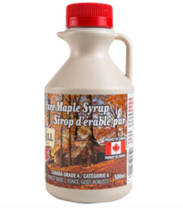250ml Plastic Jar of Grade A Canadian Maple Syrup