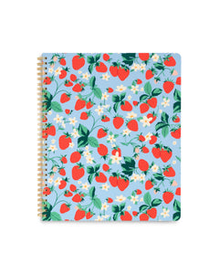 Rough Draft Large Notebook , Strawberry Fields